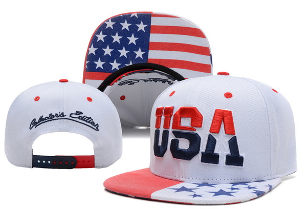 USA for Ever Snapback Hat #05